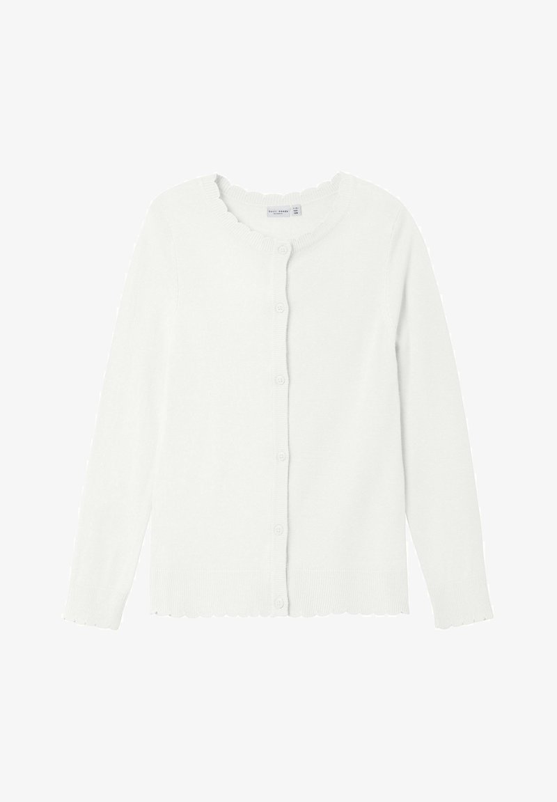 Name it NKFVAMONE CARD - Strickjacke - bright white