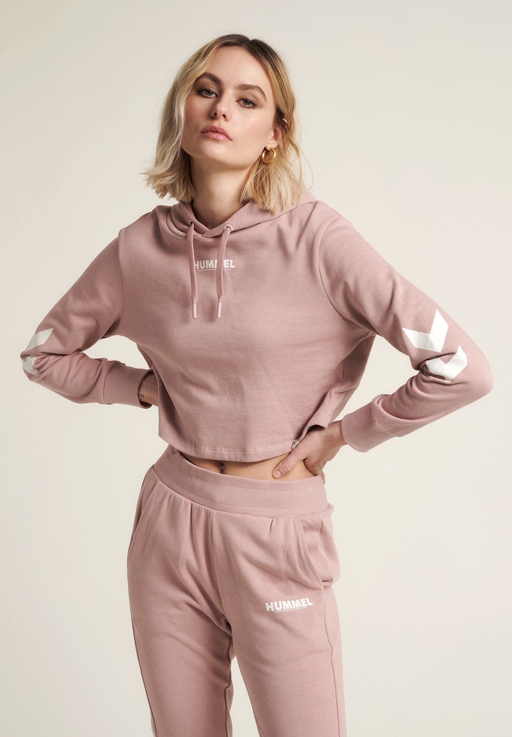 Hummel HMLLEGACY - Hoodie - woodrose/roze - Zalando.nl