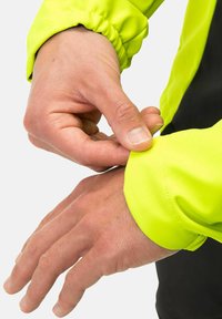 Vaude Soft shell jacket - neongelb