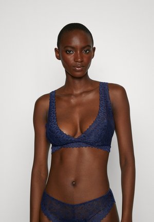 ONLPAULA TRIANGLE PADDED BRA - Háromszög melltartó - peacoat