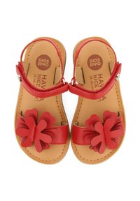 Gioseppo CON ADORNO DE FLORES PARA  TAKILMA - Sandalias - rojo