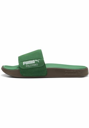 UNISEX - Ciabattine - archive green white gum