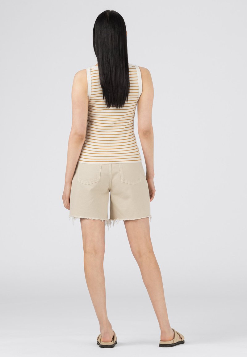 Damen T-Shirts | HALLHUBER Top mango/gelb - YU57885 Damen T-Shirts | HALLHUBER Top mango/gelb - YU57885