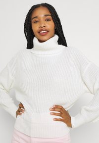 JDY JDYJADY JUSTY COWLNECK  - Camisola - cloud dancer