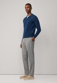 Façonnable Pantalones chinos - light grey marl