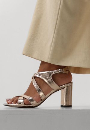 Notre-V Sandalen met hoge hak - goud
