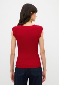 adL TOP - Jednoduché tričko - claret red