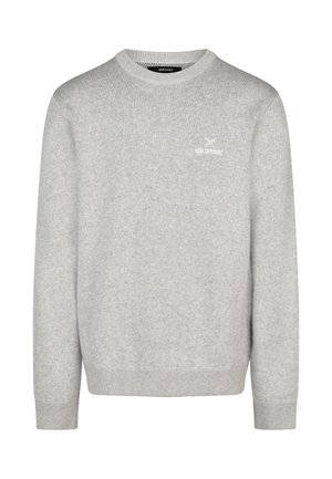 Iriedaily, IRIEDAILY STRICKPULLOVER STAY DIFFERENT - Jumper - ash heather