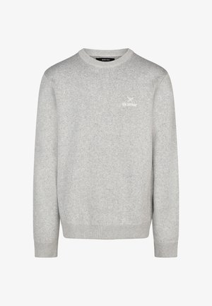 Iriedaily, IRIEDAILY STRICKPULLOVER STAY DIFFERENT - Jumper - ash heather