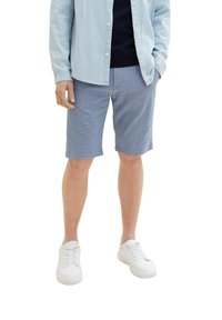 TOM TAILOR Shorts - chambray blue dobby