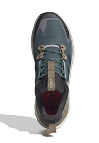 Adidas Terrex FREE LOW - Outdoorschoenen - preloved teal   aurora ivy   grey three