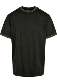 Urban Classics RINGER TEE - Paprasti marškinėliai - blackbird black