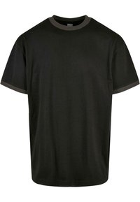 Urban Classics - RINGER TEE - Pamata T-krekls - blackbird black Miniatūras attēls 1