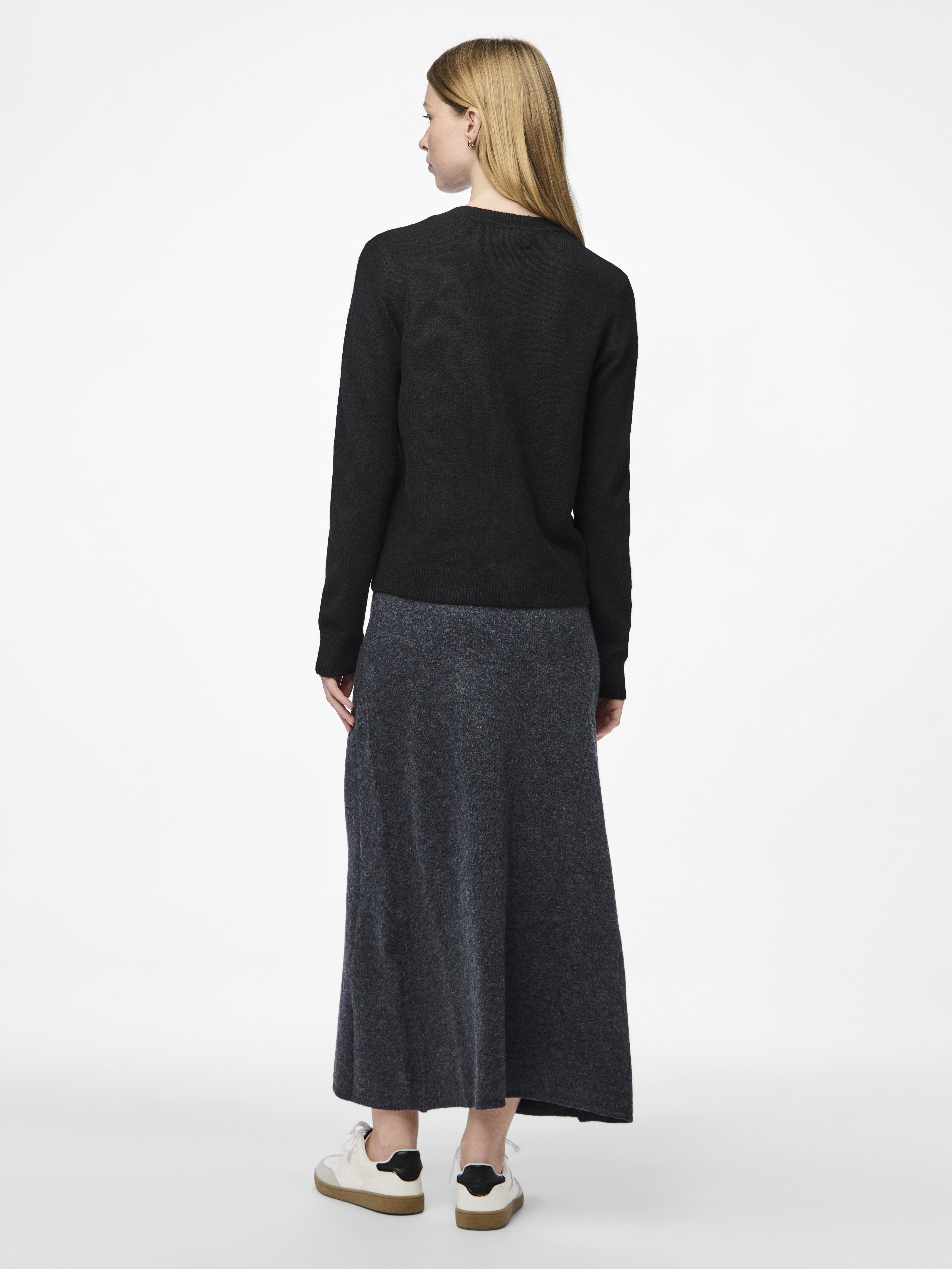Pieces PCMALOU - Kardigan/czarny - Zalando.pl
