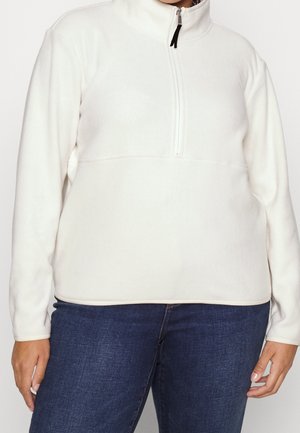 Fleece trui - white