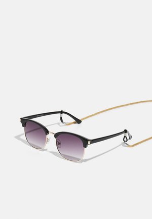 CHAIN UNISEX SET - Lunettes de soleil - black