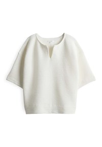 GIBATINE - T-shirt con stampa - milk