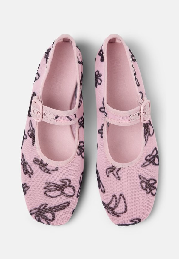 MYRA - Ankle strap ballet pumps - mittelrosa4