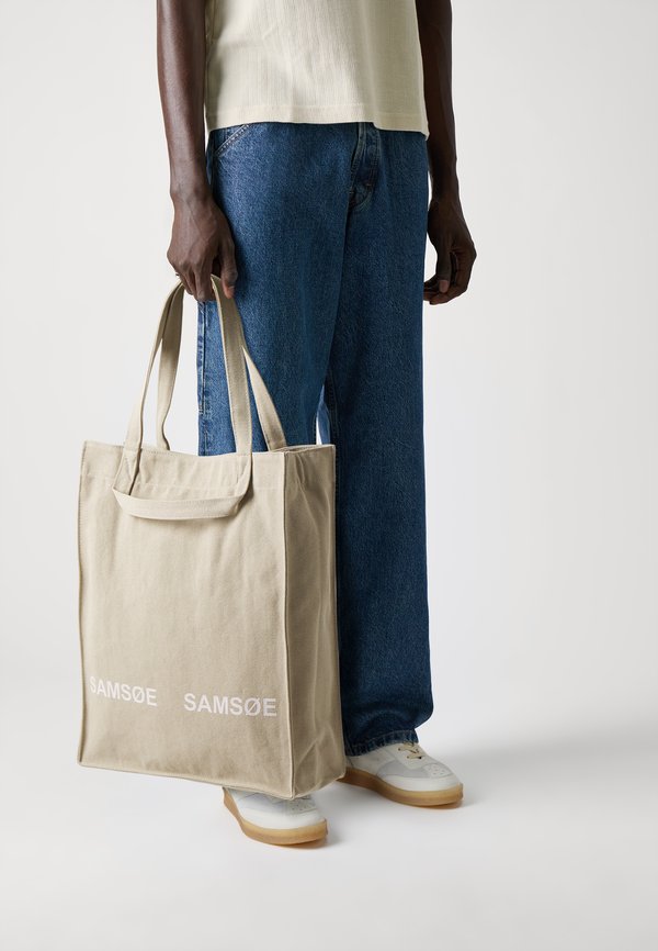 SALUCCA UNISEX - Tote bag - washed agate gray