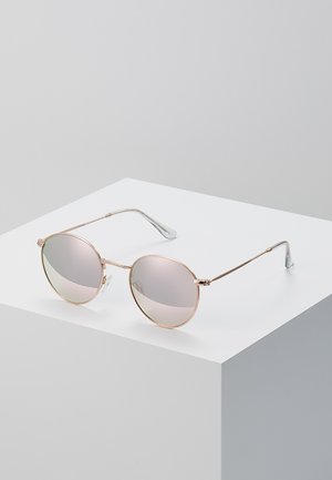 LIAM UNISEX - Okulary przeciwsłoneczne - rosegold-coloured/pink