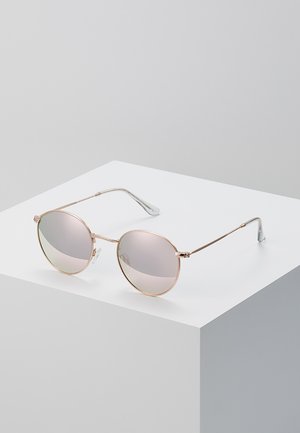 LIAM UNISEX - Sunglasses - rosegold-coloured/pink