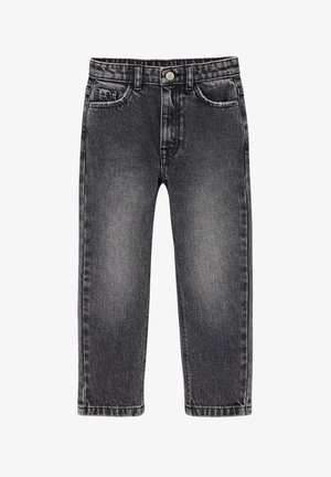 Vertbaudet, VERTBAUDET MÄDCHEN MOM-JEANS - Jeans Straight Leg - grauer denim