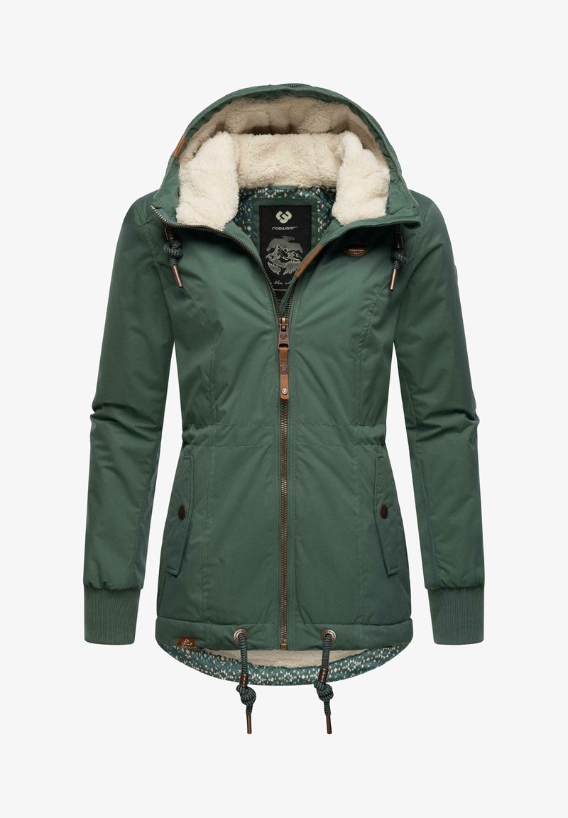 Ragwear YM Danka - Žieminė striukė - pine green