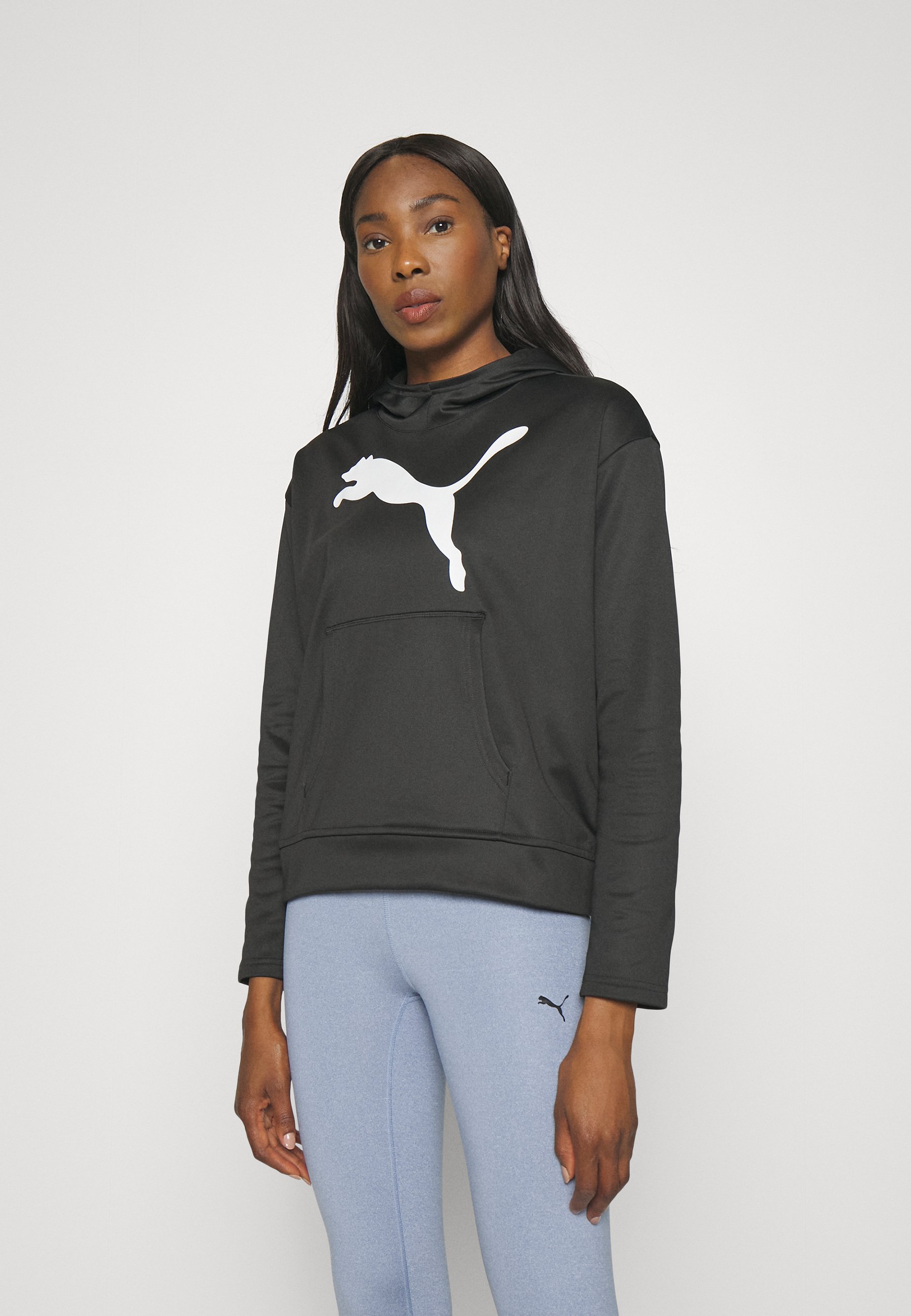 Puma TRAIN FAVORITE HOODIE - Hoodie - black - Zalando.co.uk