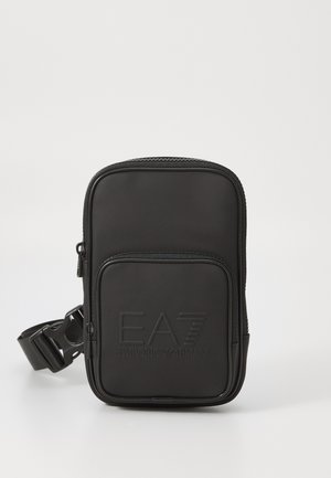 EA7 Emporio Armani TRAIN POUCH BAG UNISEX - Geantă crossbody - black