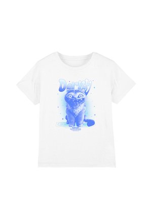 NETFLIX, KPOP DEMON HUNTERS DERPY AIRBRUSH UNISEX - Print T-shirt - white