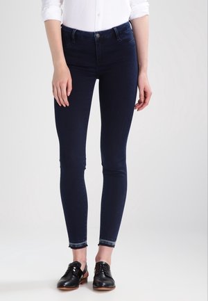 Skinny džíny - dark-blue denim
