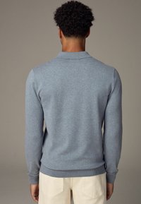 Next REGULAR FIT - Hosszú ujjú felső - light blue marl
