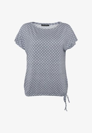 Betty Barclay, BETTY BARCLAY MIT TUNNELZUG PRINTSHIRT - Blouse - blue/dark blue