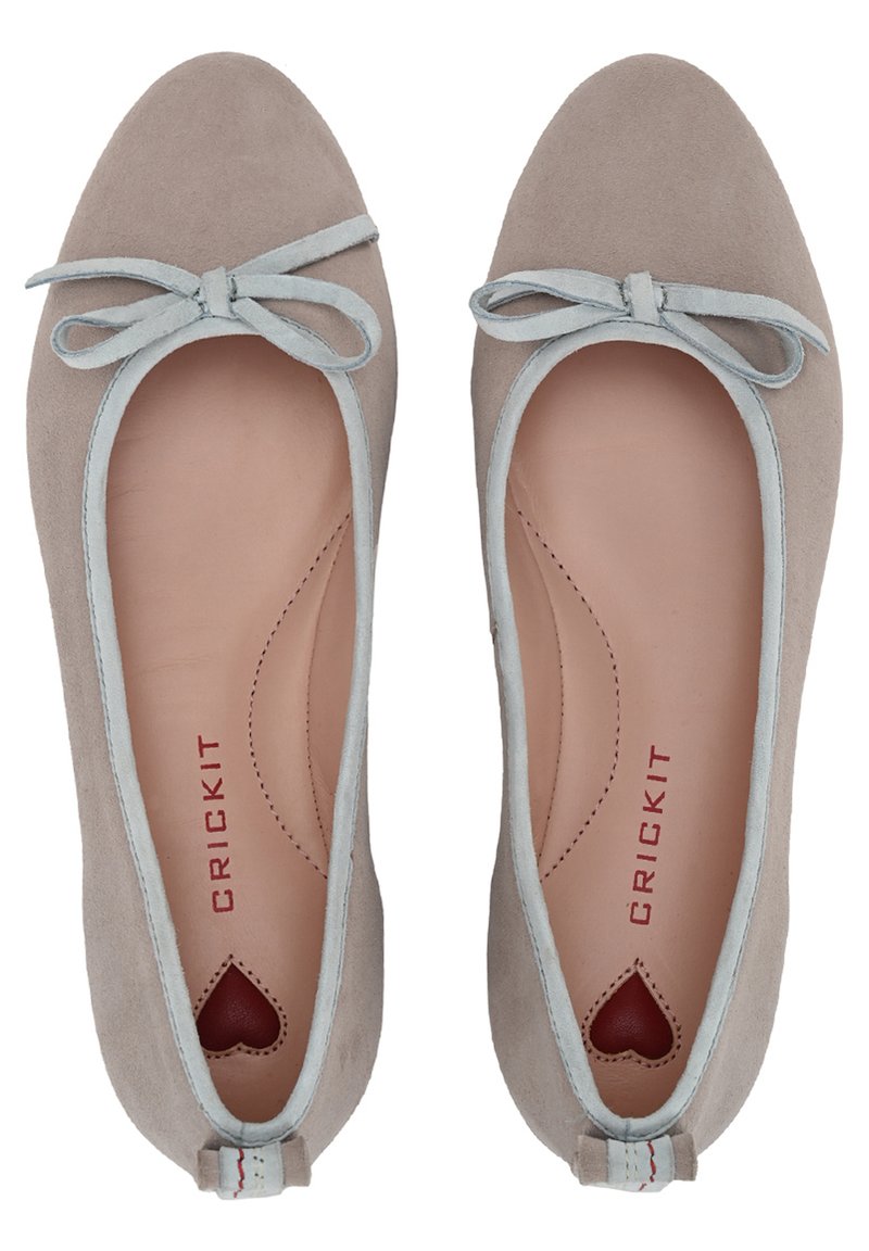 Damen Klassische Ballerinas | Crickit JUANA Klassischer Ballerina taupe - CF22106 Damen Klassische Ballerinas | Crickit JUANA Klassischer Ballerina taupe - CF22106