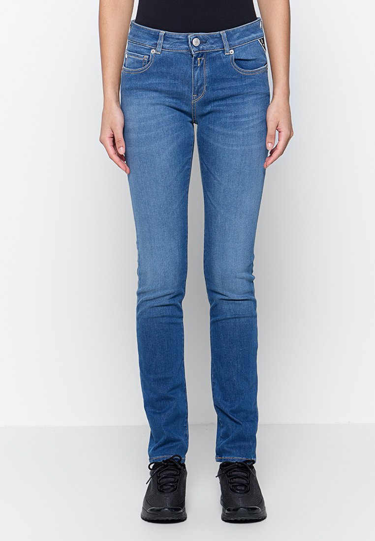Replay Slim fit jeans blauw