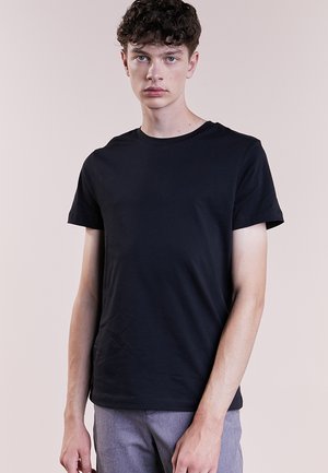 GUSTAV - Basic T-shirt - black