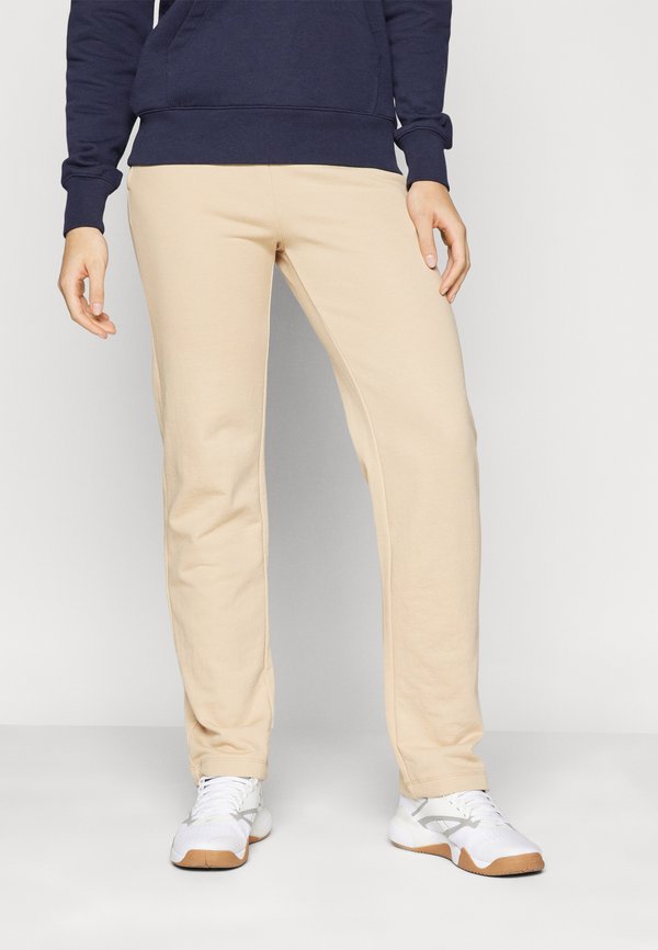 ICONS STRAIGHT HEM PANTS - Tracksuit bottoms - tan