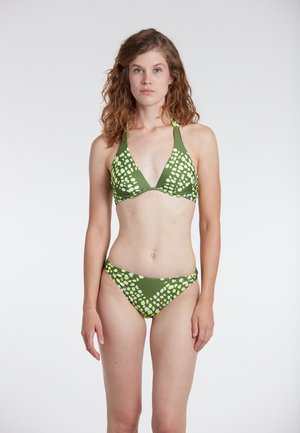 NECKHOLDER -SET MIT SOFTSCHALEN BÜGEL NACKENTRÄGER SCHMALER - Bikinit - grün