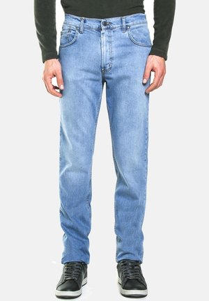 Straight leg jeans - light-blue denim