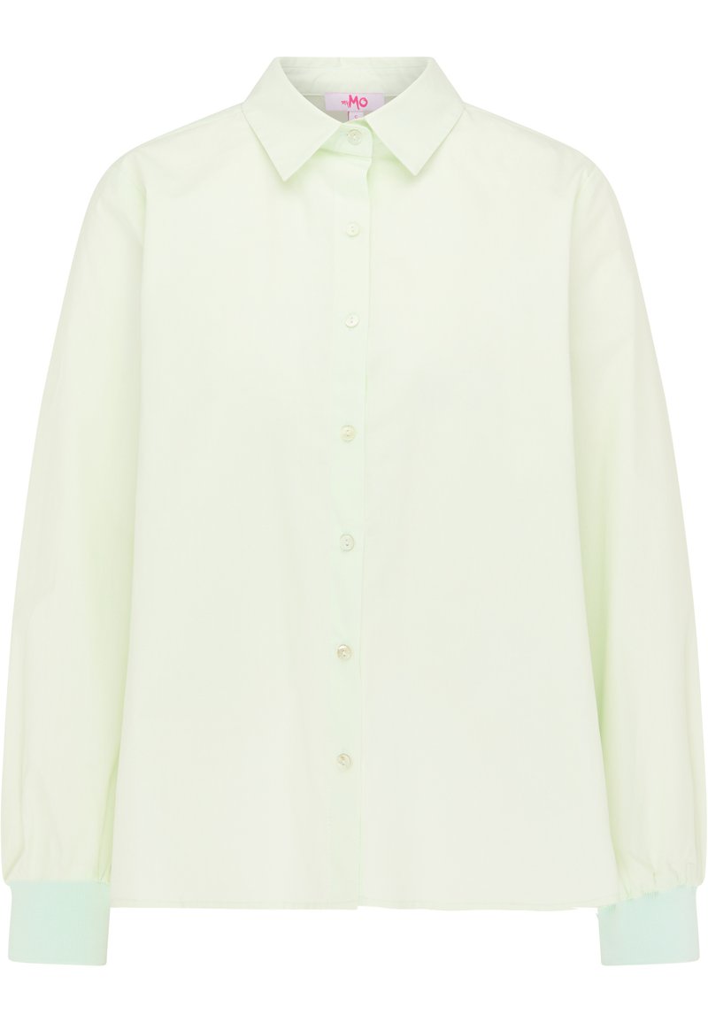 myMo Overhemdblouse neongeel myMo Overhemdblouse neongeel