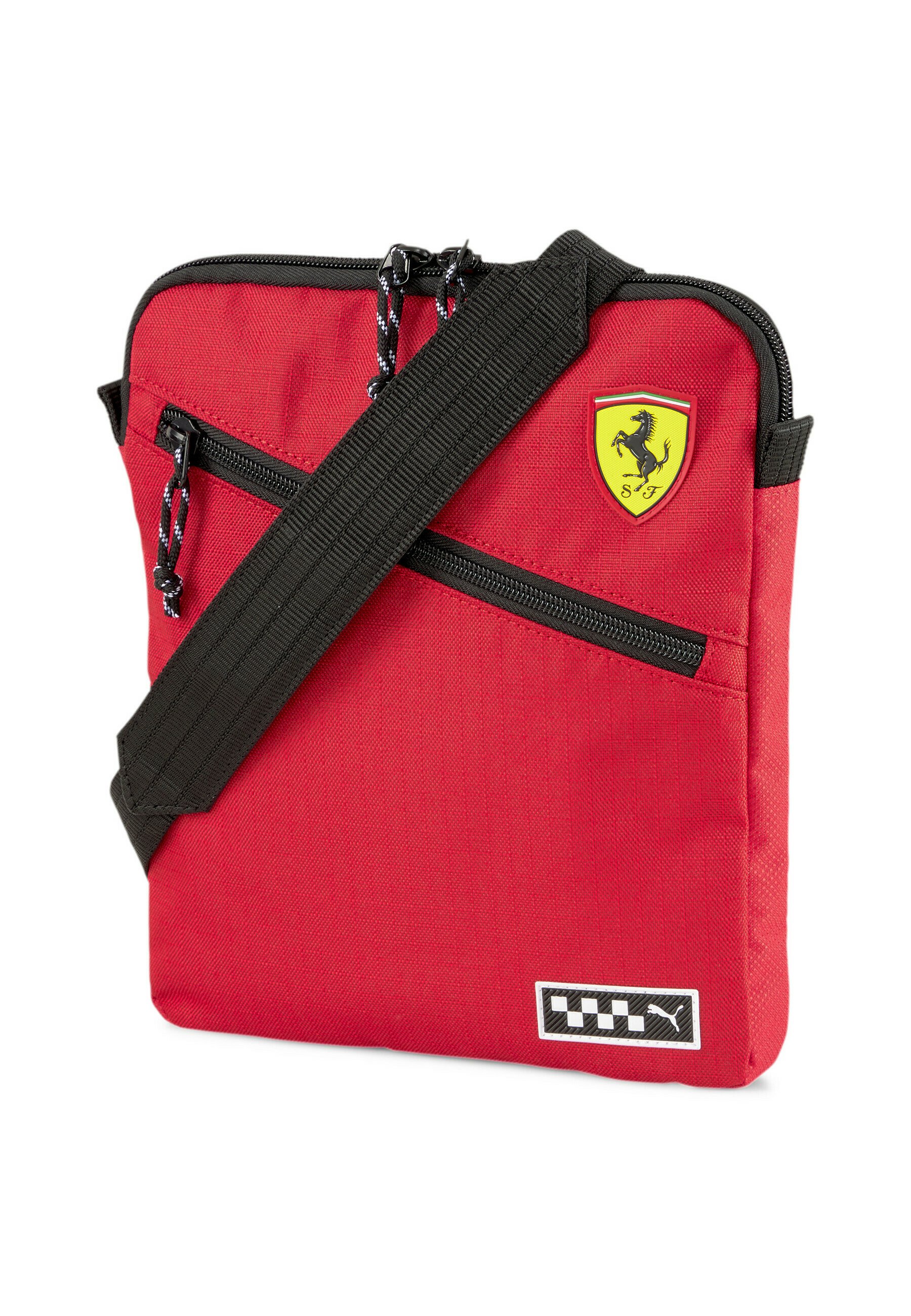 Puma SCUDERIA FERRARI - Borsa a tracolla - rosso corsa/rosso - Zalando.it