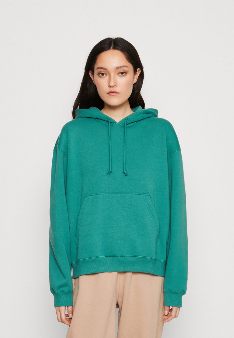 Weekday essence standard hoodie collegepaita green vihre zalando fi