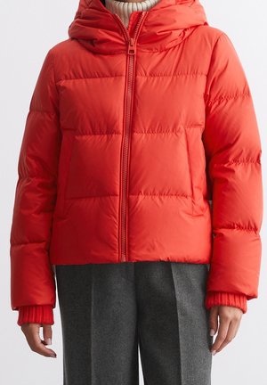 Daunenjacke - red