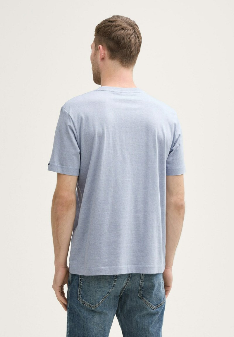 TOM TAILOR Denim Relaxed Basic Maglietta a Maniche Lunghe, Uomo, Grigio (Coal Grey 29476), S