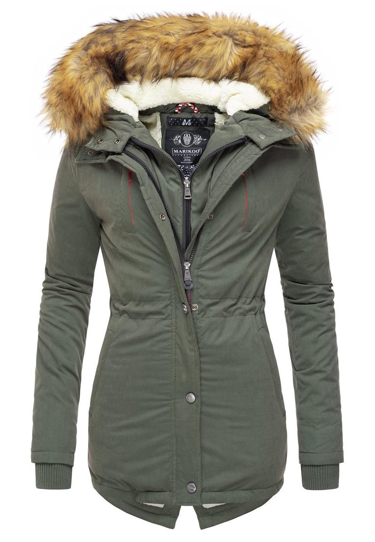 Damen Parkas | Marikoo Wintermantel green/grün - BN01638 Damen Parkas | Marikoo Wintermantel green/grün - BN01638
