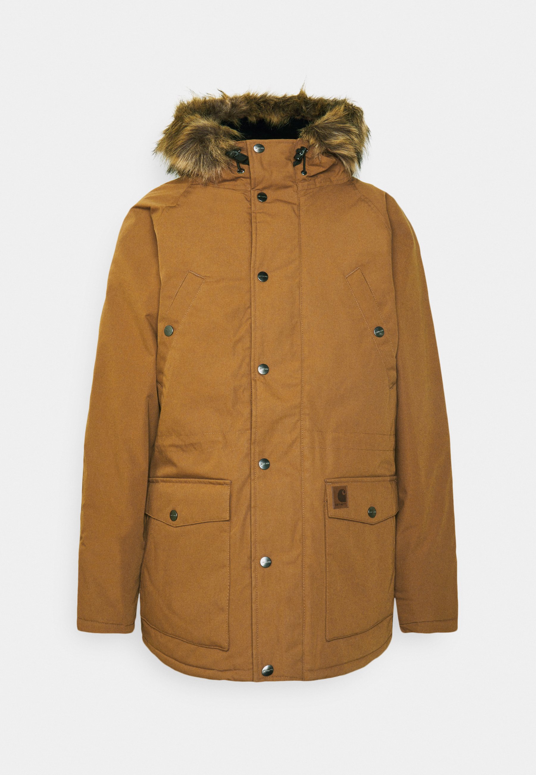 Carhartt WIP TRAPPER Vinterkåpe frakk hamilton brown Carhartt WIP TRAPPER Vinterkåpe frakk hamilton brown