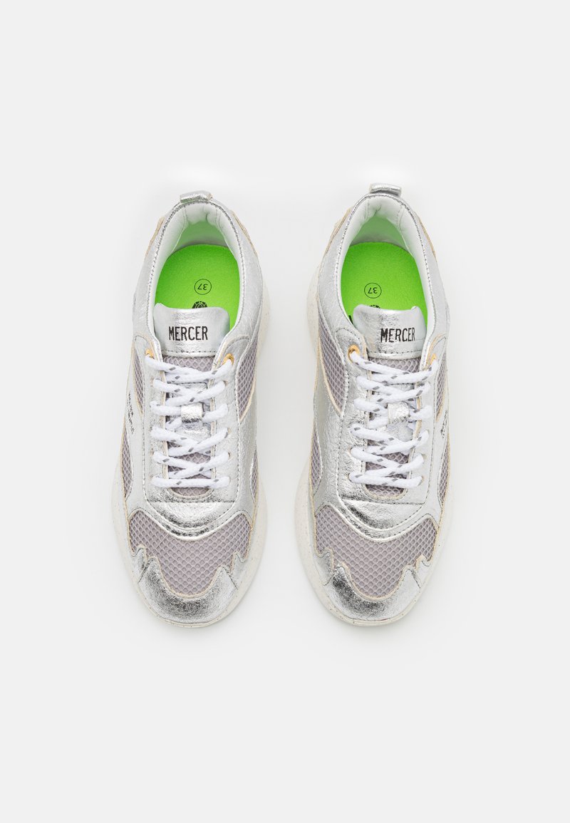 Damen Sneaker low | Mercer Amsterdam W3RD UNISEX Sneaker low silver/silberfarben - YG23793 Damen Sneaker low | Mercer Amsterdam W3RD UNISEX Sneaker low silver/silberfarben - YG23793