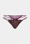 THONG - Chilot tanga - bordeaux