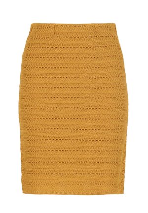 Luisa Spagnoli CASINA - Falda de tubo - senape