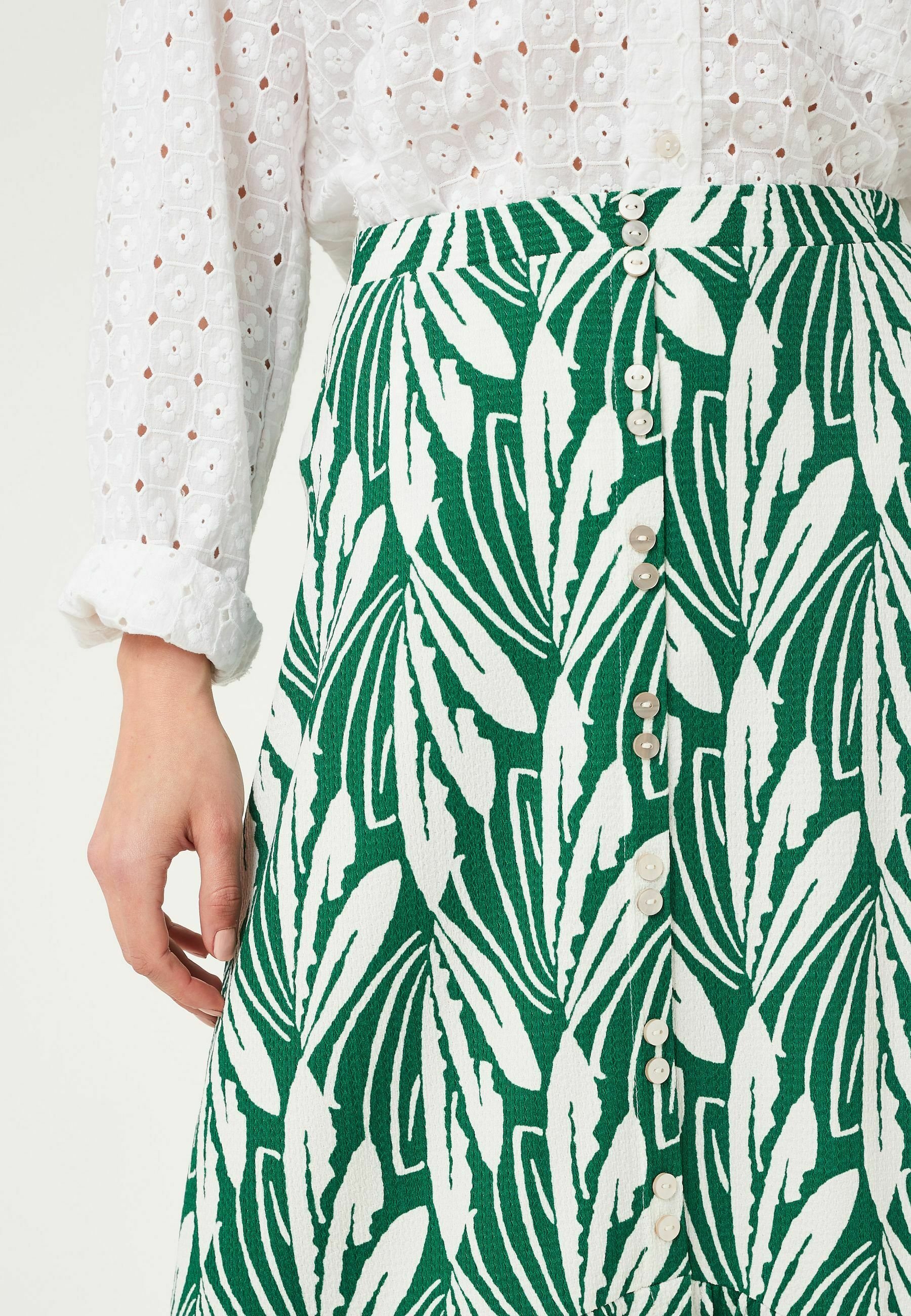 Next Maxirock Green Leaf Print gr n Zalando de Next Maxirock Green Leaf Print gr n Zalando de